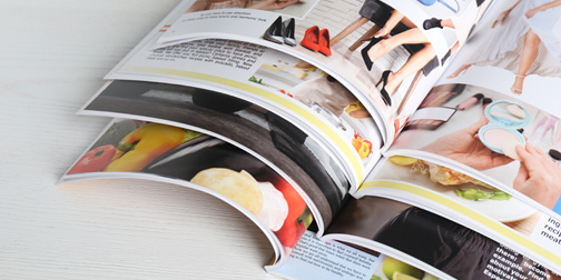 Quality Printing - Magazines folded - Image 504 x 252