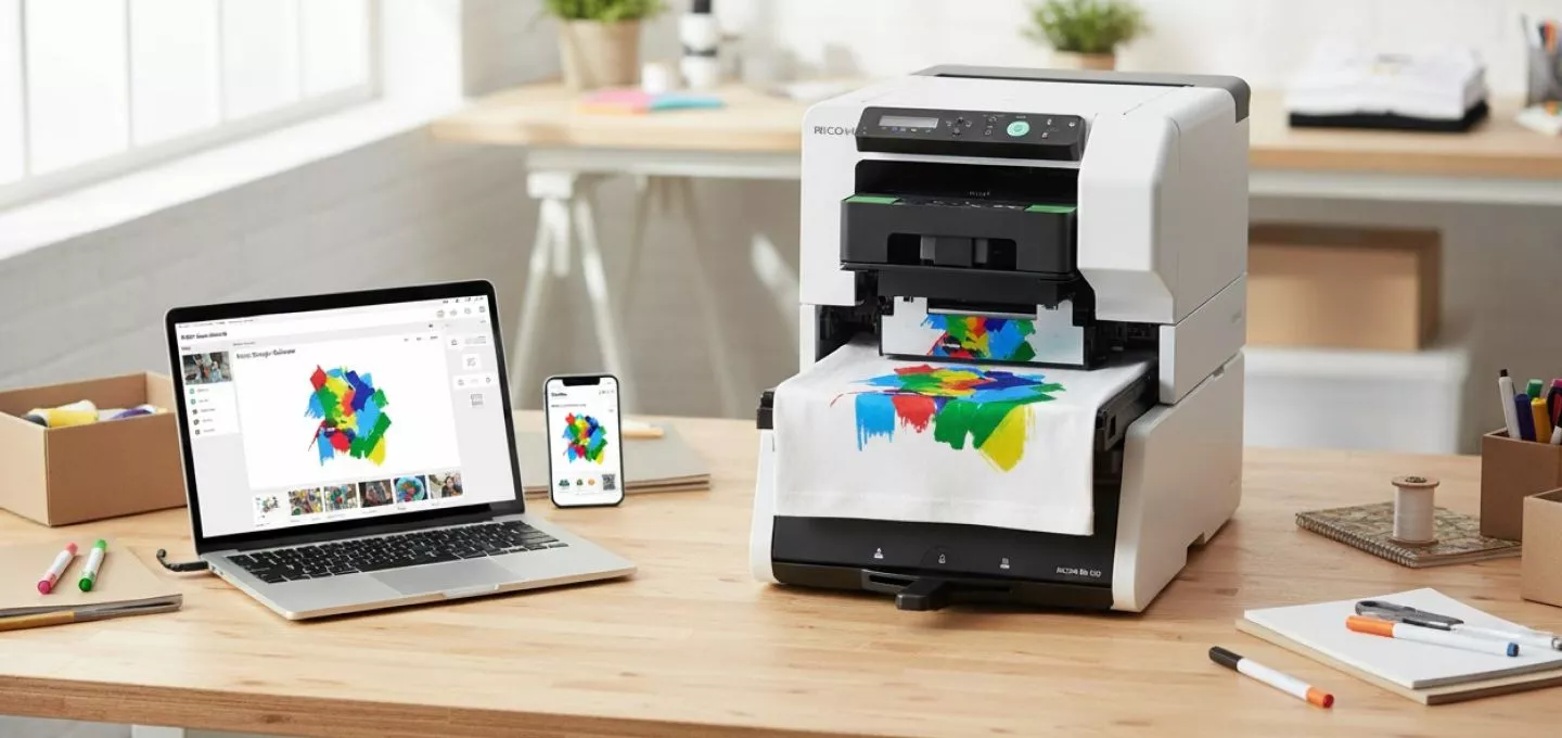 RI 100 - Application on Tshirts