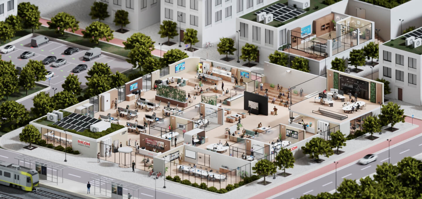 Intelligent workplace connecting people, places and technology
